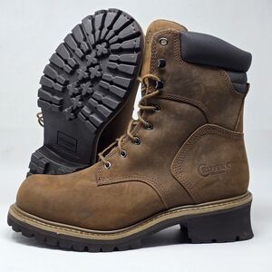 Chippewa Men's Sz 11.5 XW Hador 8" Steel Toe Insulated Logger Boot Style 55025